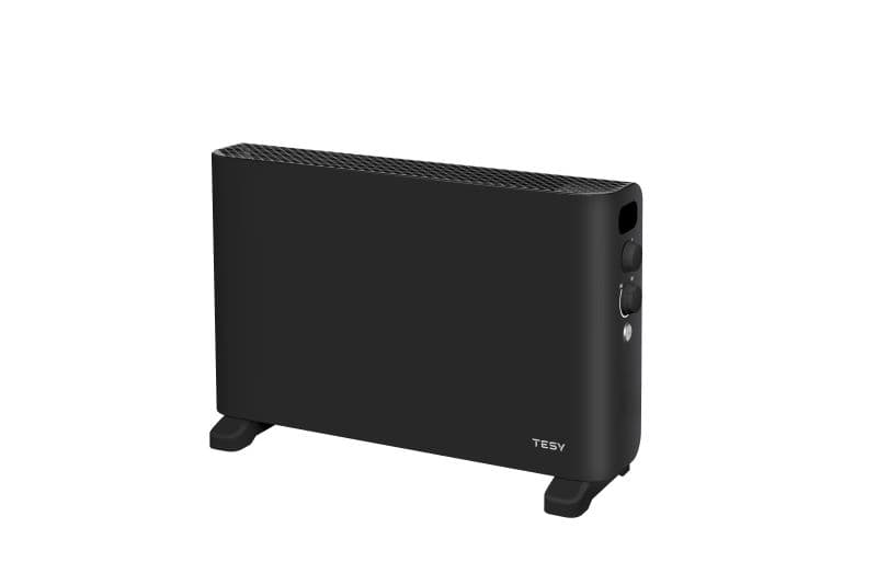 Подов конвектор 2000 W черен